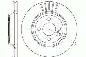 Гальмівний диск для моделей: MINI (COOPER, CABRIO, COOPER)