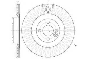 Тормозной диск для моделей: MINI (COOPER, CLUBMAN,COOPER,CABRIO,COUPE,ROADSTER)