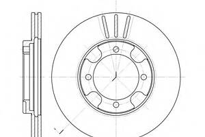 Тормозной диск для моделей: MITSUBISHI (COLT, COLT,COLT,CORDIA,LANCER,LANCER,LANCER,SPACE-WAGON,GALANT,TREDIA,GALANT,L