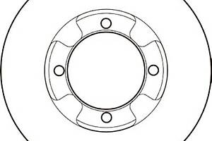 Тормозной диск для моделей: MITSUBISHI (COLT, LANCER,LANCER), PROTON (AEROBACK)