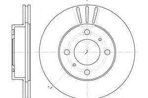 Тормозной диск для моделей: MITSUBISHI (COLT, LANCER,LANCER,CARISMA,COLT,LANCER,CARISMA), PROTON (PERSONA,PERSONA,PERS