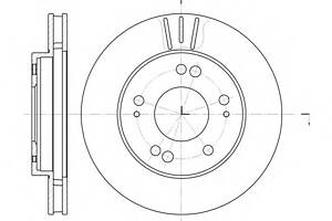 Гальмівний диск для моделей: MITSUBISHI (ECLIPSE, ECLIPSE)