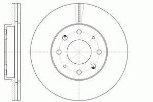 Тормозной диск для моделей: MITSUBISHI (GALANT, GALANT,GALANT,GALANT,GALANT,GALANT)