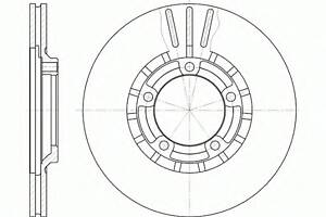 Тормозной диск для моделей: MITSUBISHI (L-300, L-300,L-300,L-300,L-300)