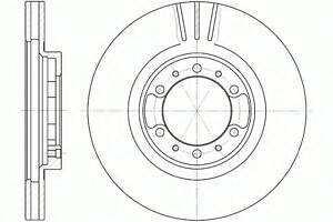 Тормозной диск для моделей: MITSUBISHI (PAJERO, L-200,L-200,PAJERO,PAJERO,PAJERO,PAJERO)