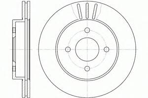 Тормозной диск   для моделей: NISSAN (ALMERA, ALMERA)