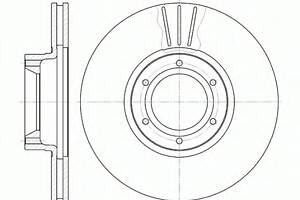 Тормозной диск для моделей: NISSAN (INTERSTAR, INTERSTAR,INTERSTAR), OPEL (MOVANO,MOVANO,MOVANO,MOVANO), RENAULT (MAST