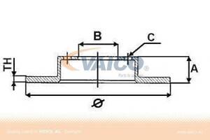 Тормозной диск для моделей: NISSAN (MICRA)