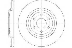 Тормозной диск для моделей: NISSAN (PATHFINDER, NAVARA,NAVARA)