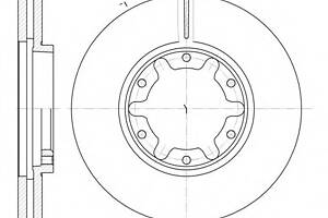 Тормозной диск для моделей: NISSAN (PATROL)