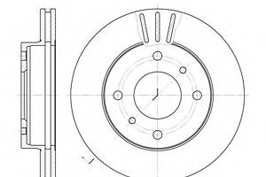 Тормозной диск для моделей: NISSAN (PRAIRIE, BLUEBIRD,BLUEBIRD,BLUEBIRD,BLUEBIRD,BLUEBIRD)