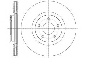 Тормозной диск для моделей: NISSAN (QASHQAI), RENAULT (KOLEOS)
