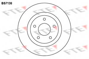 Гальмівний диск для моделей: NISSAN (QASHQAI, X-TRAIL, JUKE)