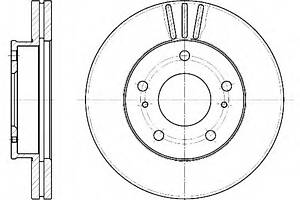 Тормозной диск для моделей: NISSAN (SERENA, VANETTE,VANETTE)