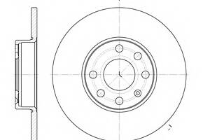 Тормозной диск для моделей: OPEL (ASTRA, ASTRA,ASTRA), VAUXHALL (ASTRA,ASTRA,ASTRA)