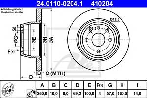 Тормозной диск для моделей: OPEL (ASTRA, ASTRA,ASTRA,VECTRA,ASTRA,VECTRA), VAUXHALL (ASTRA,CAVALIER,CAVALIER,ASTRA)