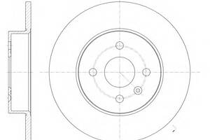 Тормозной диск   для моделей: OPEL (COMBO, MERIVA,COMBO,ASTRA), VAUXHALL (COMBO,MERIVA,ASTRA,ASTRA)