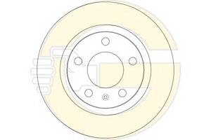 Тормозной диск для моделей: OPEL (CORSA), VAUXHALL (CORSA)