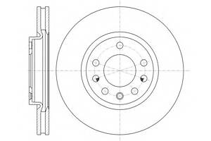 Тормозной диск для моделей: OPEL (CORSA), VAUXHALL (CORSA)