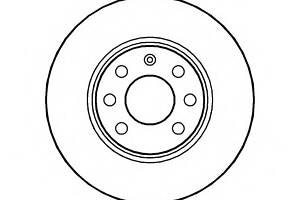 Тормозной диск для моделей: OPEL (CORSA, COMBO,CORSA,MERIVA,COMBO,TIGRA), VAUXHALL (CORSA,CORSAVAN,COMBO,MERIVA,TIGRA,