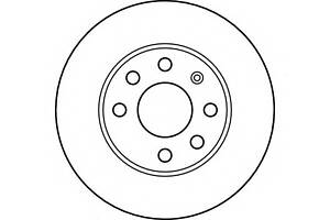 Тормозной диск для моделей: OPEL (CORSA, CORSA), VAUXHALL (CORSA,CORSAVAN)