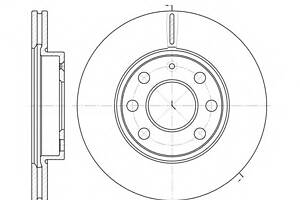 Тормозной диск   для моделей: OPEL (CORSA, CORSA), VAUXHALL (CORSA,CORSAVAN)