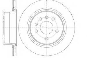 Тормозной диск   для моделей: OPEL (OMEGA, OMEGA), VAUXHALL (OMEGA,OMEGA)