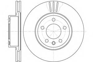 Тормозной диск   для моделей: OPEL (OMEGA, OMEGA), VAUXHALL (OMEGA,OMEGA)