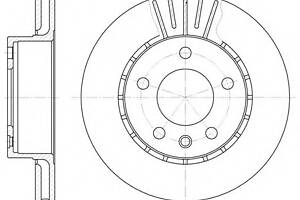Тормозной диск для моделей: OPEL (SENATOR, OMEGA,OMEGA), VAUXHALL (CARLTON,CARLTON,CARLTON,CARLTON,SENATOR)