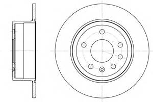 Тормозной диск для моделей: OPEL (SENATOR, OMEGA,OMEGA), VAUXHALL (CARLTON,CARLTON,CARLTON,SENATOR)