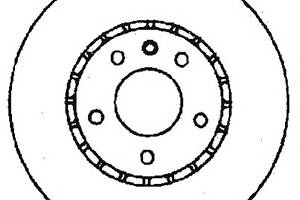 Тормозной диск   для моделей: OPEL (SENATOR, OMEGA,OMEGA), VAUXHALL (CARLTON,CARLTON,SENATOR)