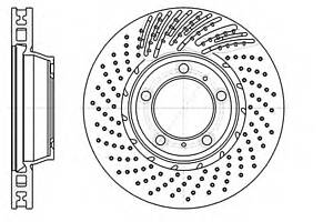 Гальмівний диск для моделей:PORSCHE (911,911,911,911,911)