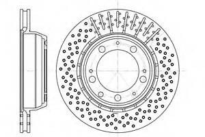 Тормозной диск для моделей: PORSCHE (911, 911,911)
