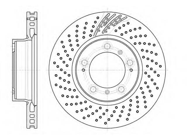 Тормозной диск для моделей: PORSCHE (BOXSTER, 911,911,911,911,BOXSTER,CAYMAN,CAYMAN)