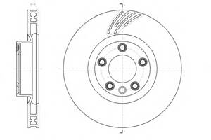 Тормозной диск для моделей: PORSCHE (CAYENNE), VOLKSWAGEN (TOUAREG)