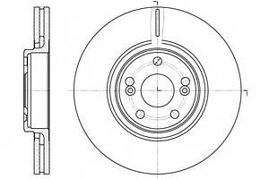 Тормозной диск   для моделей: RENAULT (LAGUNA, LAGUNA,ESPACE)