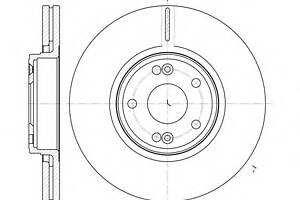 Тормозной диск   для моделей: RENAULT (LAGUNA, LAGUNA)
