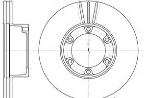 Тормозной диск для моделей: RENAULT (MASTER, MASTER,MASTER)