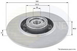 Тормозной диск для моделей: RENAULT (MEGANE, MEGANE,SCENIC,MEGANE,CLIO)