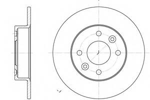 Тормозной диск для моделей: RENAULT (RAPID, CLIO,TWINGO,SUPER,5,CLIO,SUPER,TWINGO)