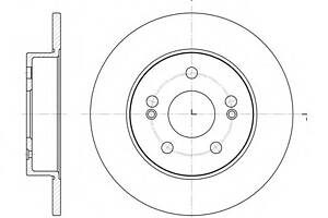 Тормозной диск для моделей: RENAULT (SAFRANE, SCENIC)