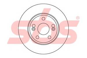 Тормозной диск для моделей: RENAULT (SAFRANE, SCENIC)