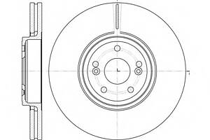 Тормозной диск для моделей: RENAULT (VEL, ESPACE)