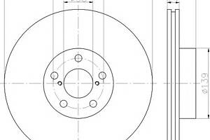 Гальмівний диск для моделей: SAAB (9-2X), SUBARU (IMPREZA,IMPREZA,IMPREZA,IMPREZA,OUTBACK,FORESTER,OUTBACK,IMPREZA,IMP