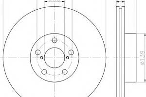 Гальмівний диск для моделей: SAAB (9-2X), SUBARU (IMPREZA,IMPREZA,IMPREZA,IMPREZA,OUTBACK,FORESTER,OUTBACK,IMPREZA,IMP
