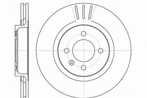 Тормозной диск для моделей: SEAT (CORDOBA, IBIZA,CORDOBA,CORDOBA,IBIZA), VOLKSWAGEN (PASSAT,PASSAT,GOLF,JETTA,CORRADO)
