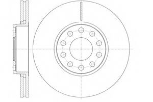 Тормозной диск для моделей: SKODA (SUPERB), VOLKSWAGEN (PASSAT,PASSAT)