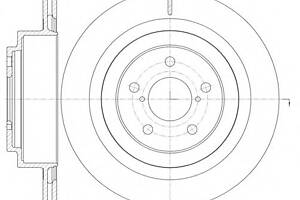 Тормозной диск для моделей: SSANGYONG (REXTON), SUBARU (IMPREZA,IMPREZA,LEGACY,LEGACY)