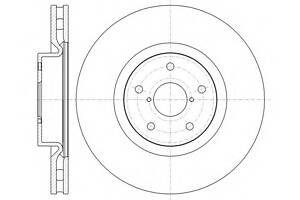 Диск гальмівний для моделей:SUBARU (IMPREZA,IMPREZA)