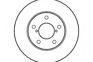 Тормозной диск для моделей: SUBARU (LEGACY, LEGACY,IMPREZA,IMPREZA,IMPREZA)